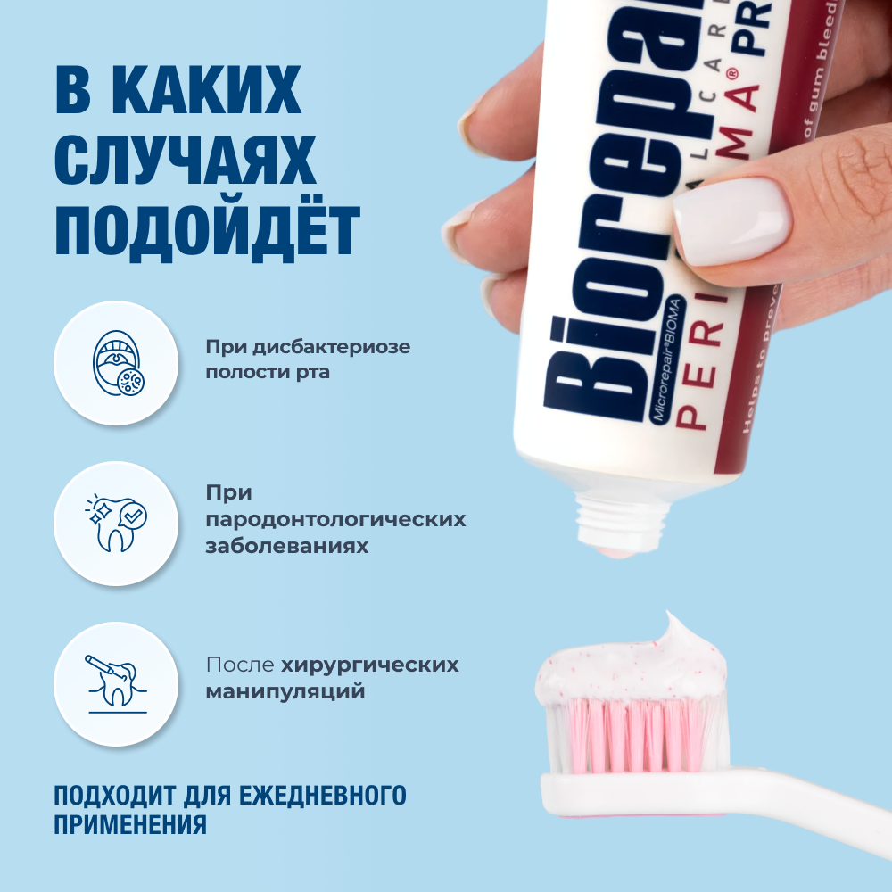 Biorepair PERIBIOMA Зубная паста