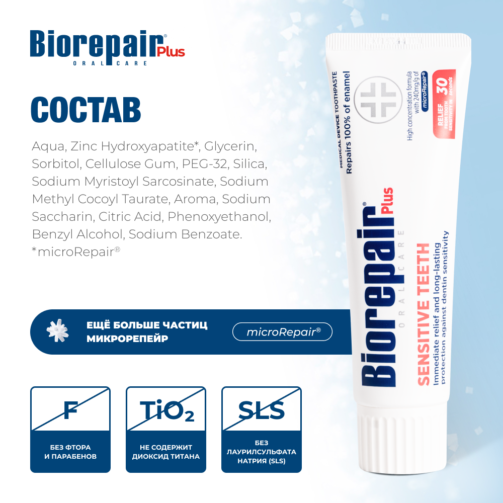 Biorepair Plus Sensitive Teeth