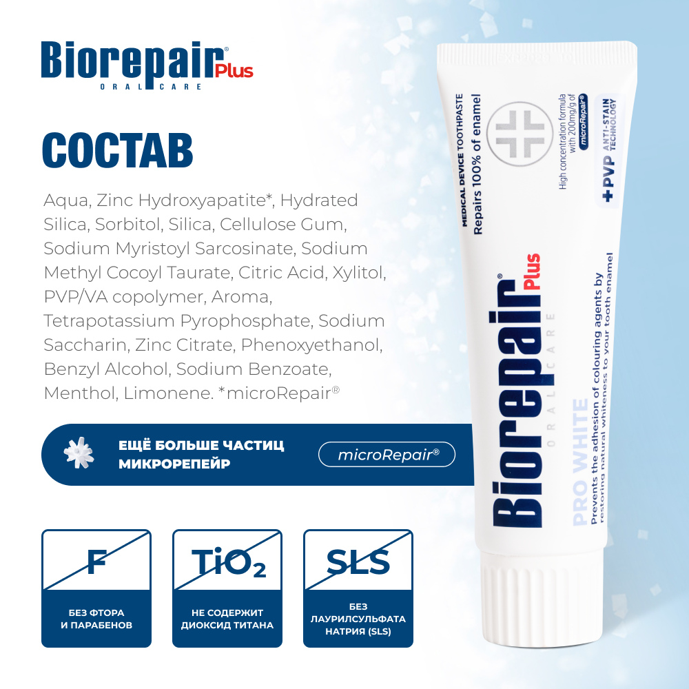 Biorepair Pro White PLUS