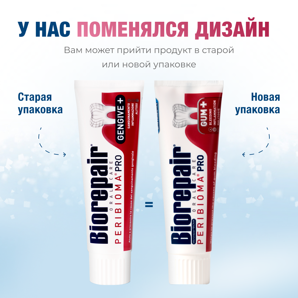 Biorepair PERIBIOMA Зубная паста