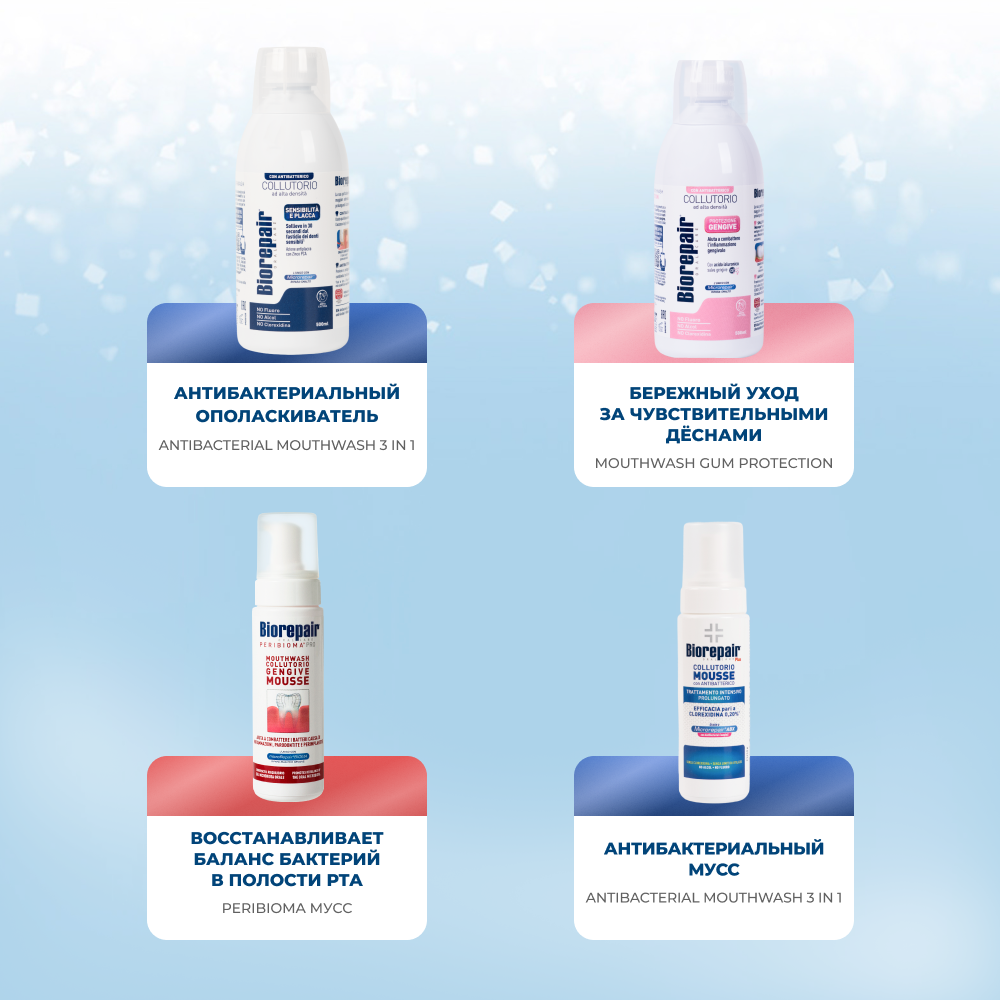 Biorepair Plus Mouthwash Mousse